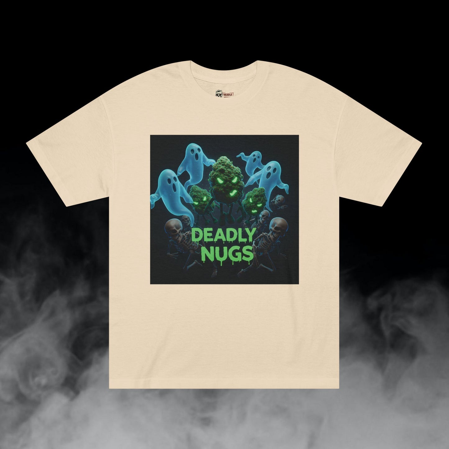 Mean Green T-Shirt DEADLY NUGS Aesthetic Print Unisex Graphic Tee