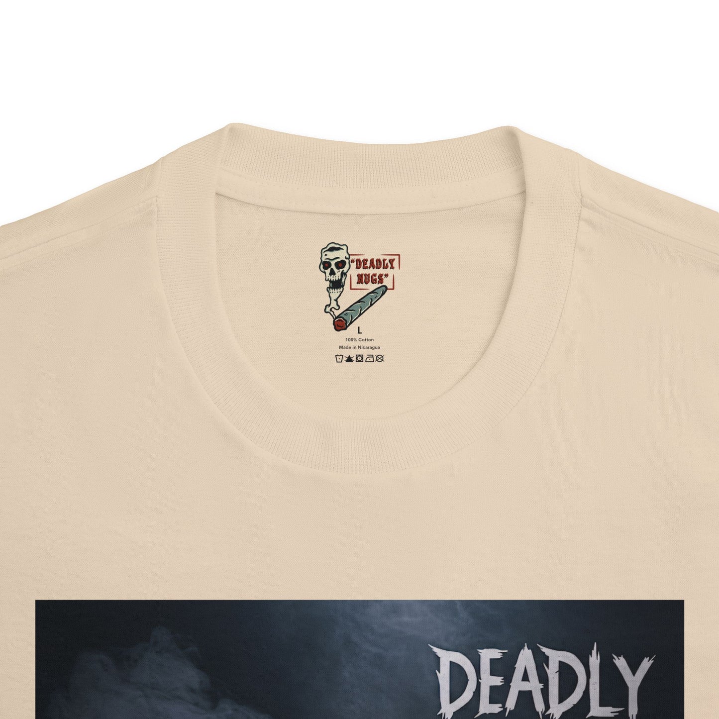 Syrup-n-Screw / Skull Screw Tape Lean Graphic Tee / Hyper-Realistic Gritty Trap Art / 420 Underground Stoner Streetwear / DEADLY NUGS