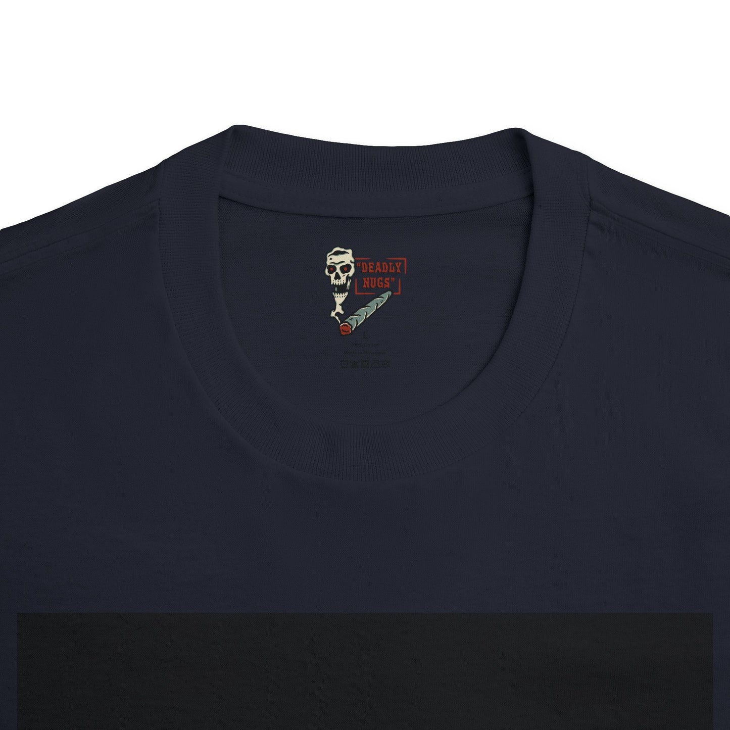 High Tonight / Premium Unisex Graphic Tee Aesthetic Print Ghost Skeleton 420 / DEADLY NUGS