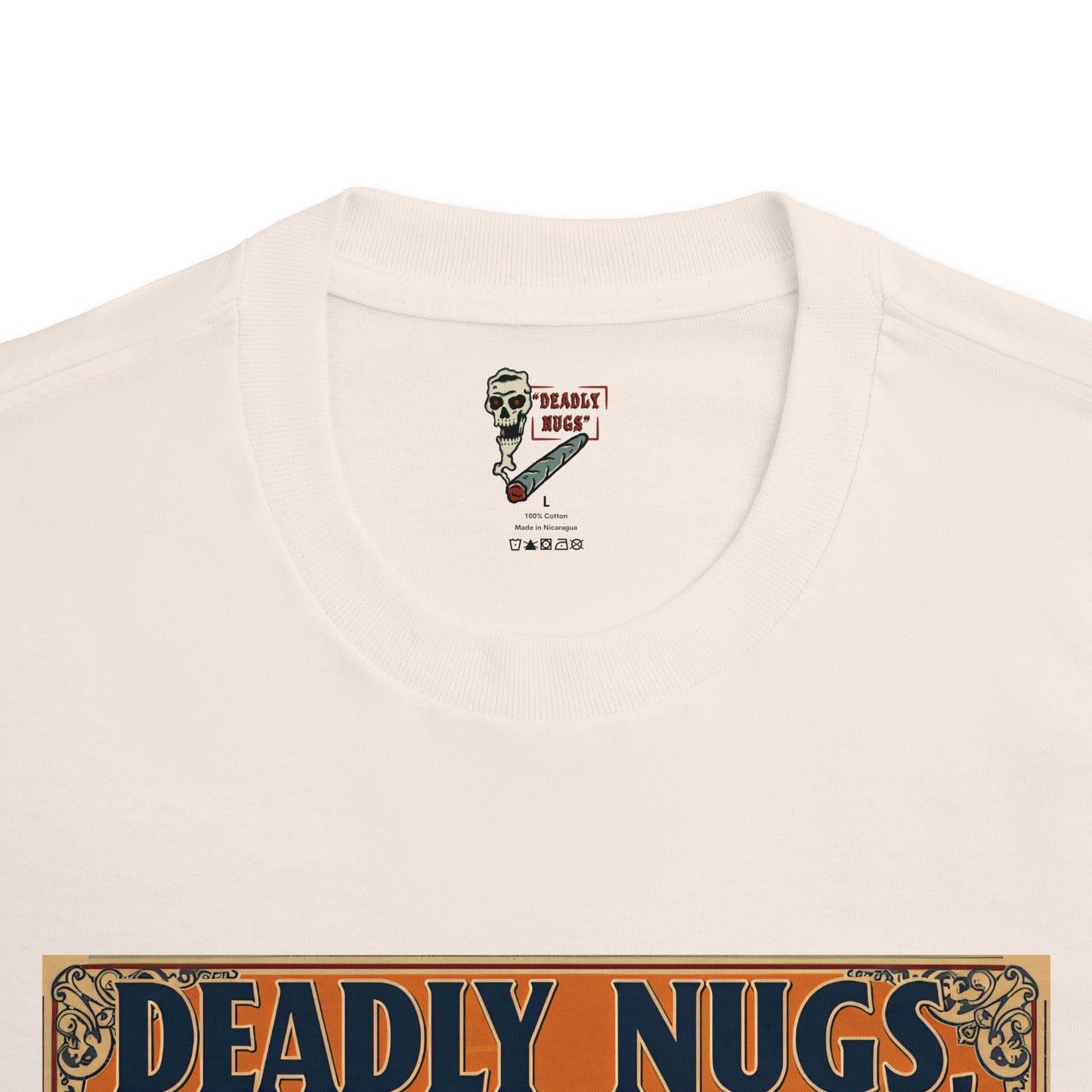 Pizza in Milan / Premium Unisex Graphic Tee Aesthetic Print Skeleton 420 Streetwear / DEADLY NUGS