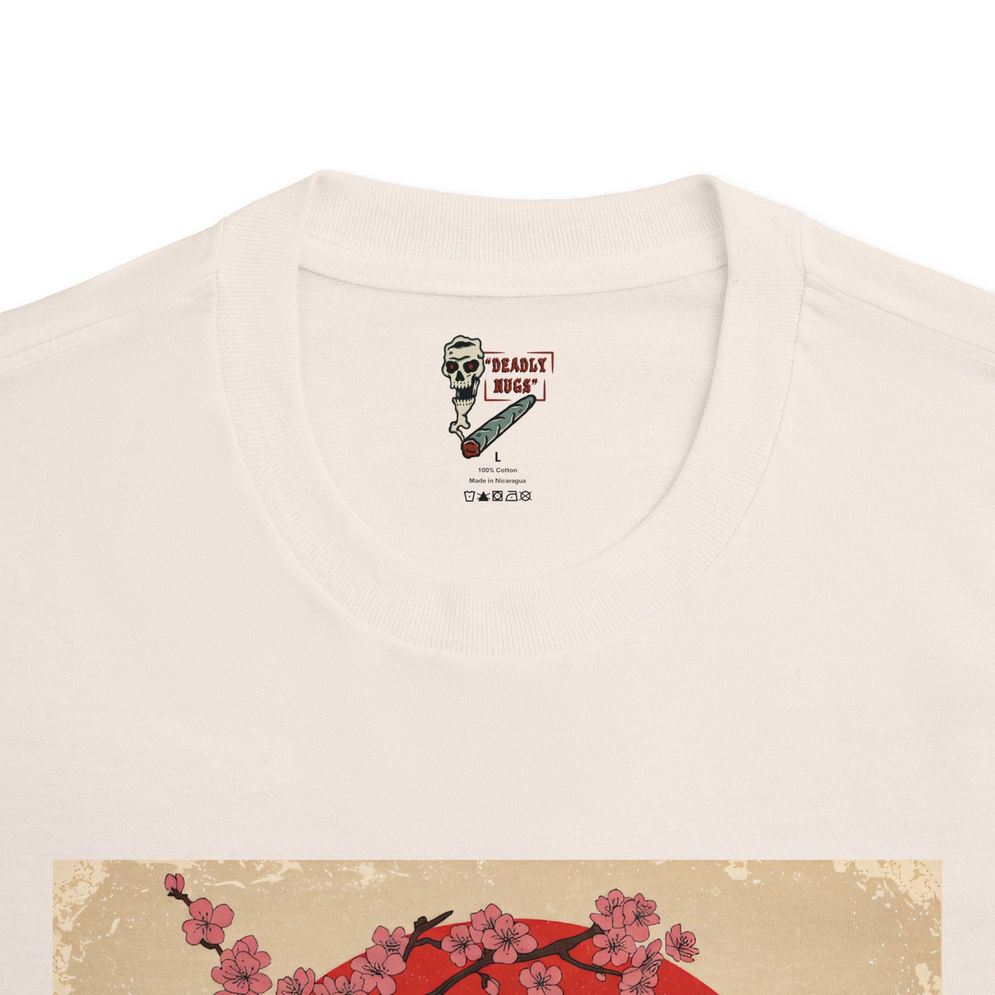 Fuji High / Premium Unisex Graphic Tee Aesthetic Print Skeleton 420 Streetwear / DEADLY NUGS