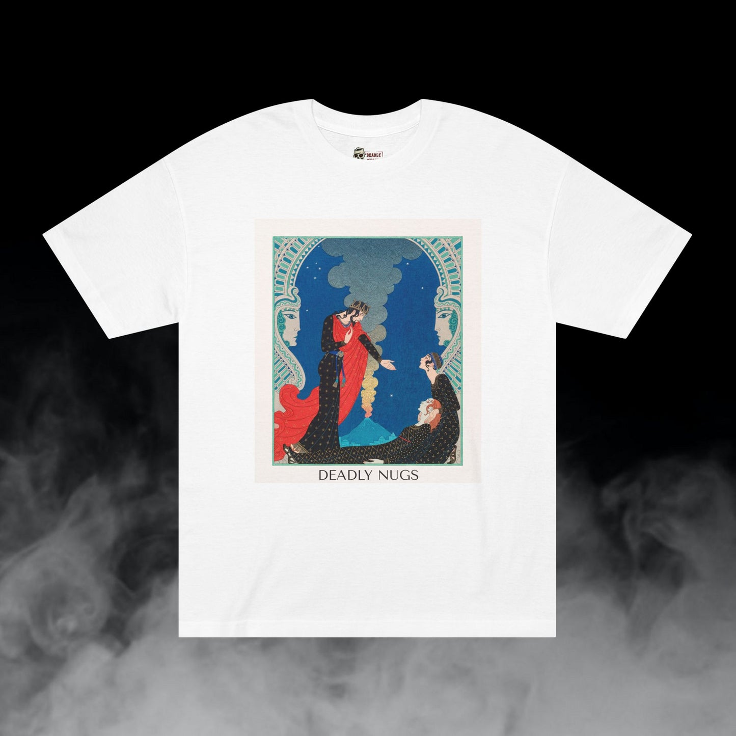 She's Hella High / Chronic make you pass out Graphic Tee / Classic Vintage Art Style / 420 Underground Stoner Streetwear / DEADLY NUGS