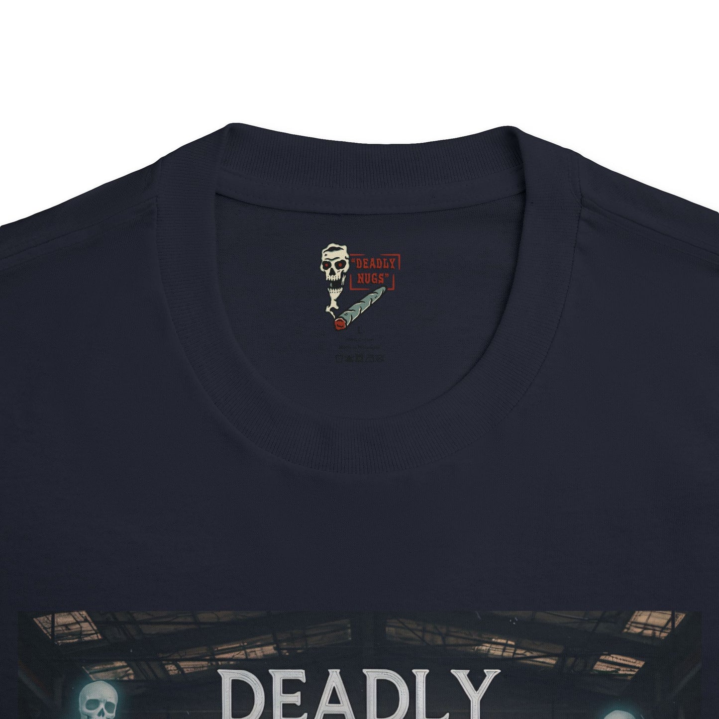 Killer Lambo / Premium Unisex Graphic Tee Aesthetic Print Ghost Exotic Car 420 / DEADLY NUGS