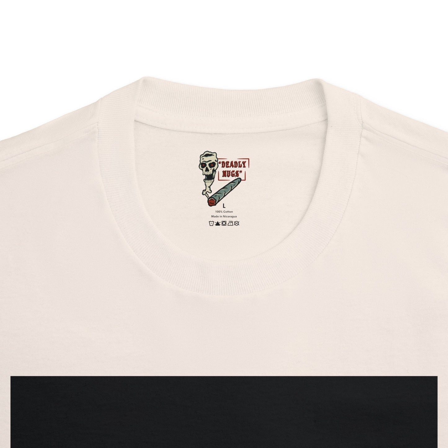 High Tonight / Premium Unisex Graphic Tee Aesthetic Print Ghost Skeleton 420 / DEADLY NUGS