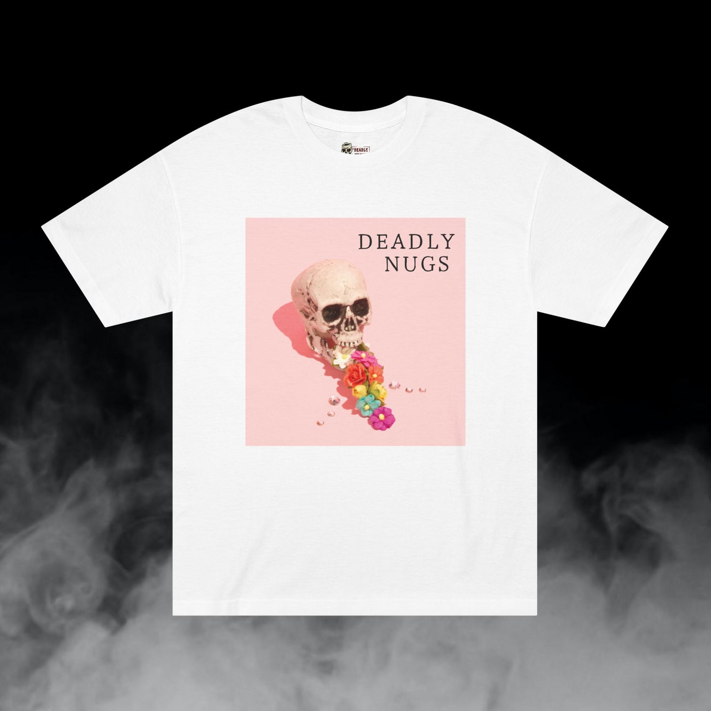 Flora Puffs T-Shirt DEADLY NUGS Aesthetic Print Unisex Graphic Tee