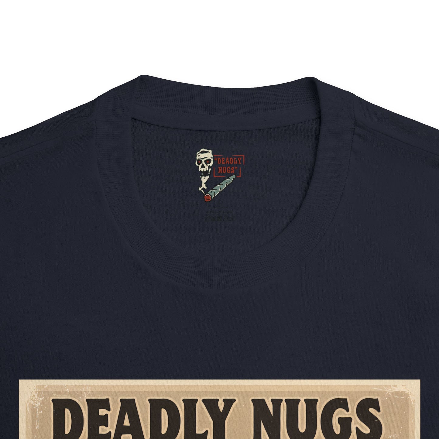 Rest In Peace / Premium Unisex Graphic Tee Aesthetic Print Skeleton 420 Streetwear / DEADLY NUGS