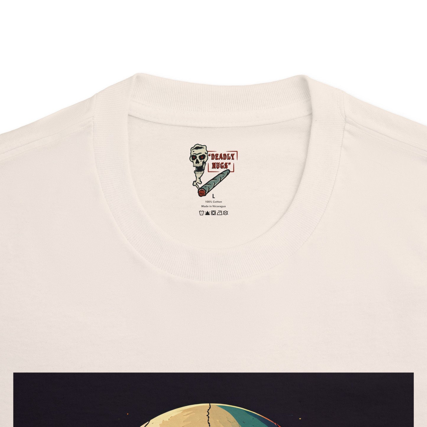 Rippin' Loud / Premium Unisex Graphic Tee Aesthetic Print Skull Motorcycle Streetwear / DEADLY NUGS