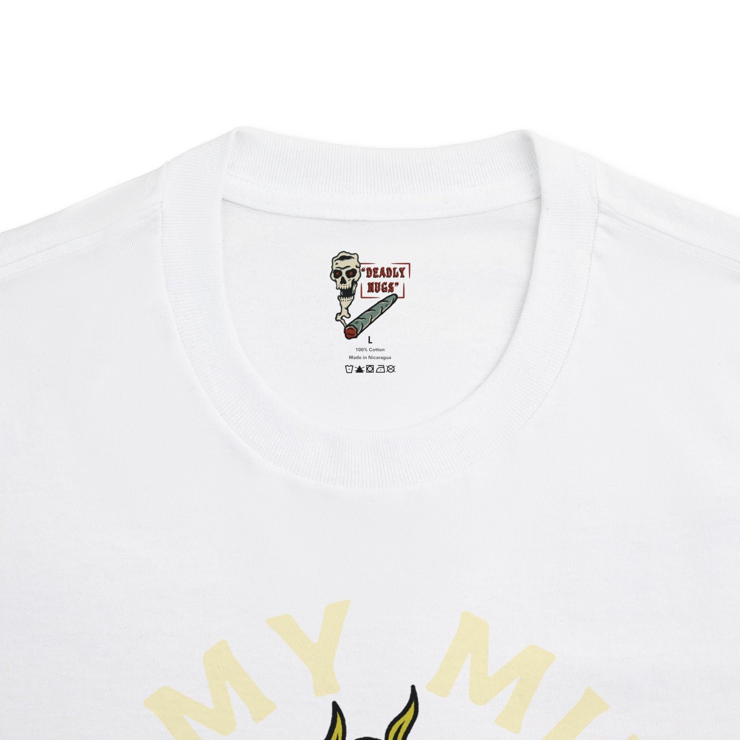 In My Mind / Premium Unisex Graphic Tee Aesthetic Print Skull 420 Streetwear / DEADLY NUGS