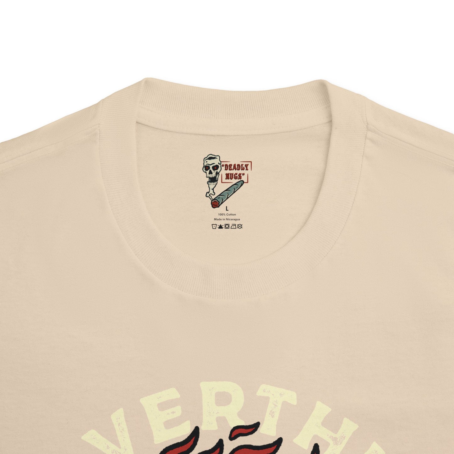 Stop Overthinking T-Shirt DEADLY NUGS Aesthetic Print Unisex Graphic Tee