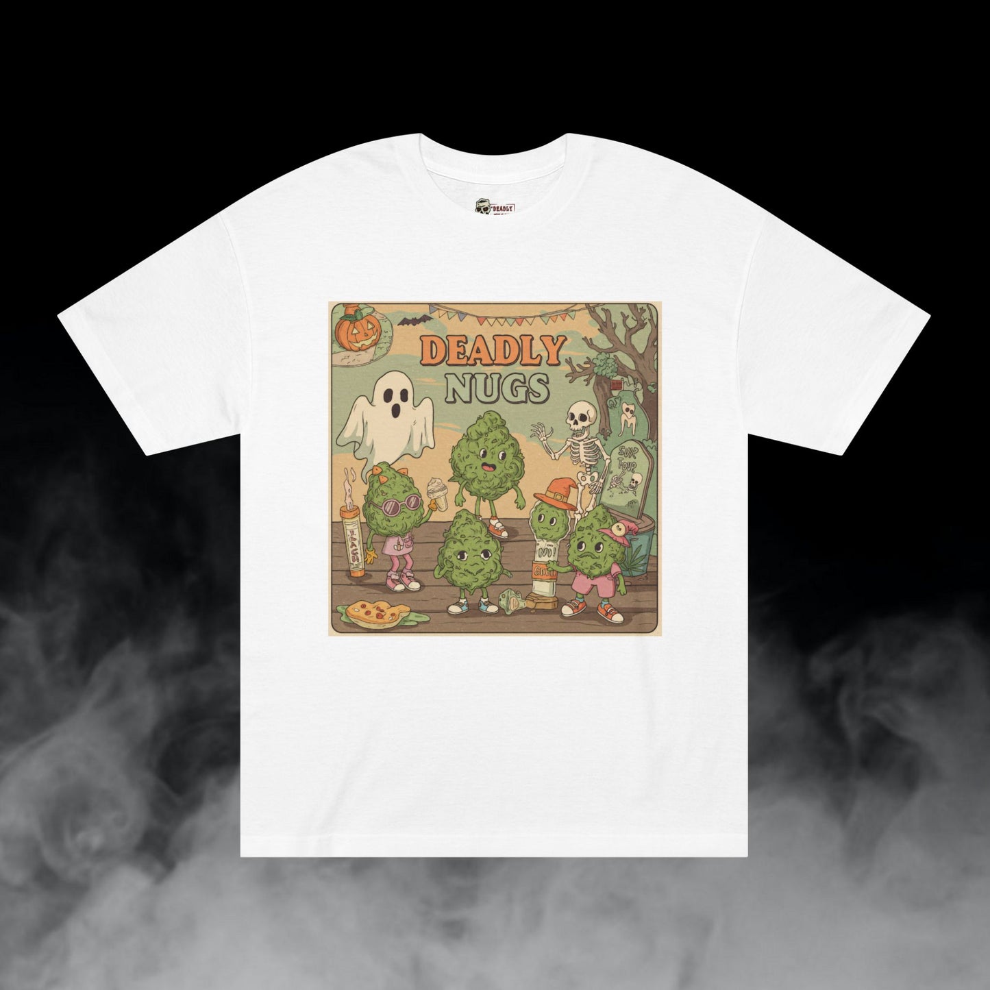 Pot Luck T-Shirt DEADLY NUGS Aesthetic Print Unisex Graphic Tee
