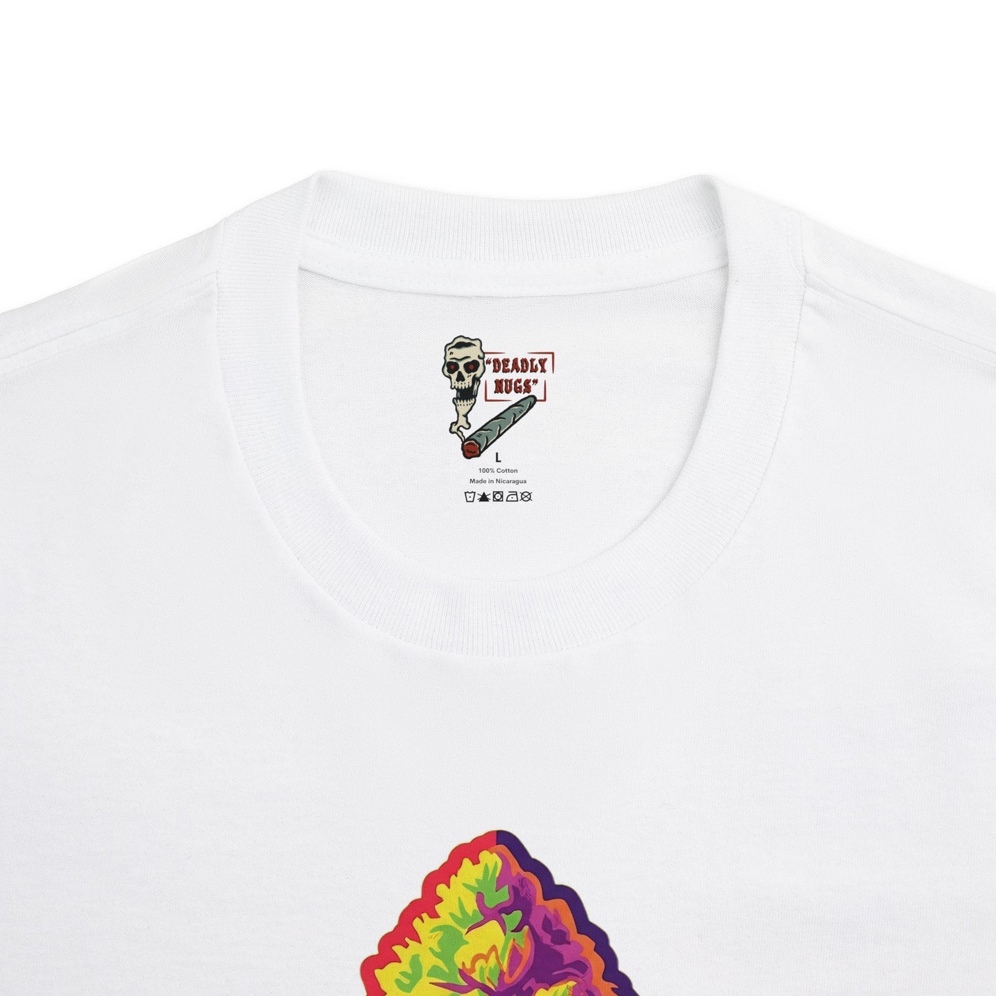 Pop-Art Bud / Vibrant Color Cannabis Bud Art Graphic Tee / Andy Warhol Style Pop-Art Streetwear / 420 Underground Stoner Culture / DEADLY NUGS
