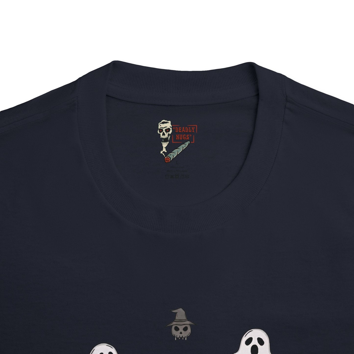 Houdini / Premium Unisex Graphic Tee Aesthetic Print Ghost Skeleton 420 / DEADLY NUGS