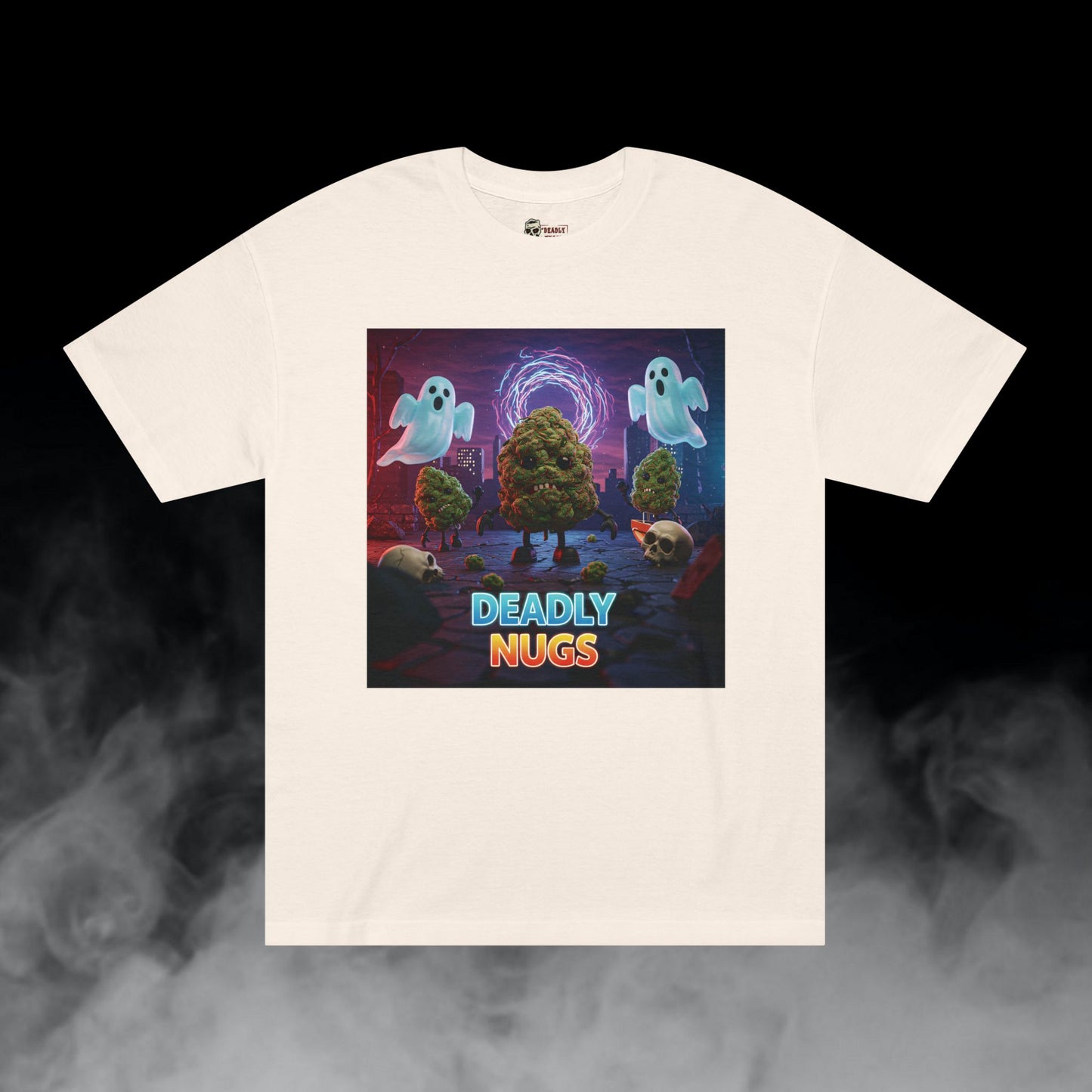 Open Portals T-Shirt DEADLY NUGS Aesthetic Print Unisex Graphic Tee