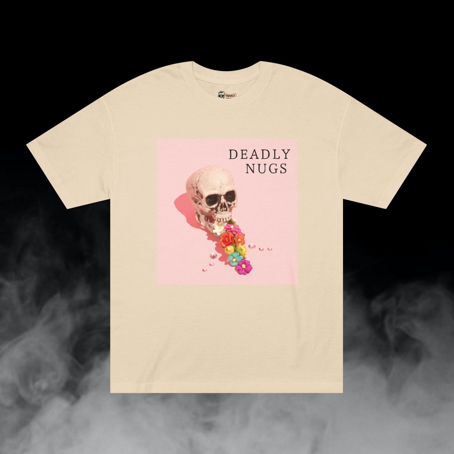 Flora Puffs T-Shirt DEADLY NUGS Aesthetic Print Unisex Graphic Tee
