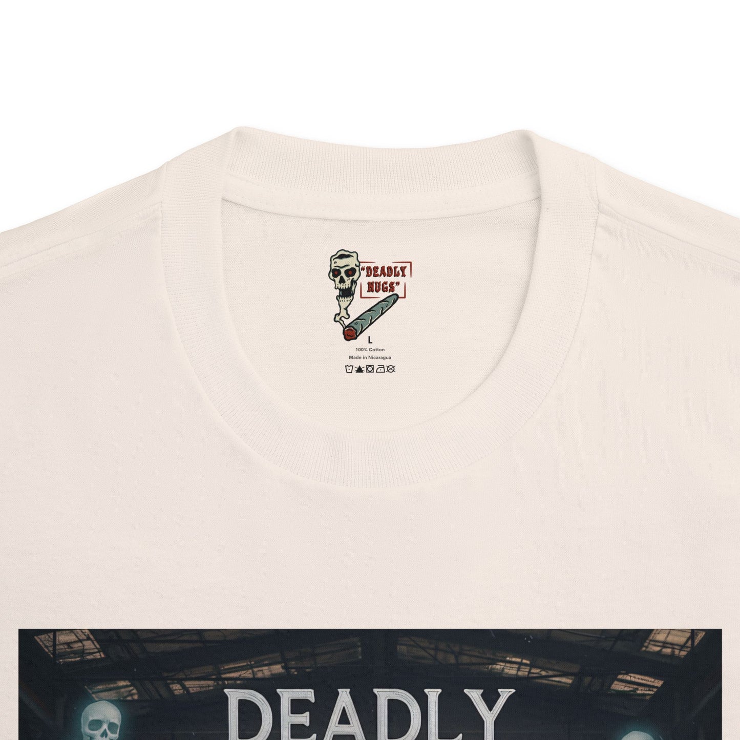 Killer Lambo / Premium Unisex Graphic Tee Aesthetic Print Ghost Exotic Car 420 / DEADLY NUGS