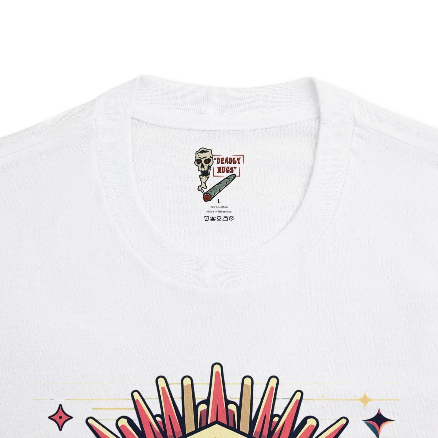 Vectors of Mind / Premium Unisex Graphic Tee Aesthetic Print Skull Art Streetwear / DEADLY NUGS