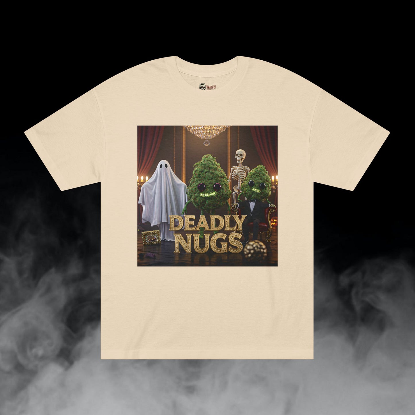 Iced Out Luxury T-Shirt DEADLY NUGS Aesthetic Print Unisex Graphic Tee