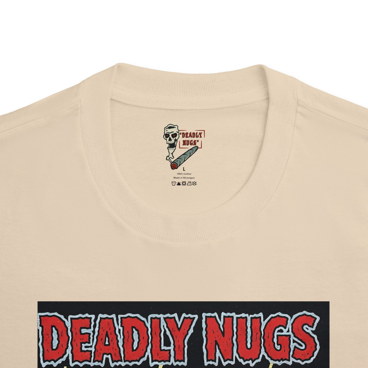 Grave Danger! / Vintage Pulp Horror Comic Art Tee / 420 Underground Stoner Culture / DEADLY NUGS