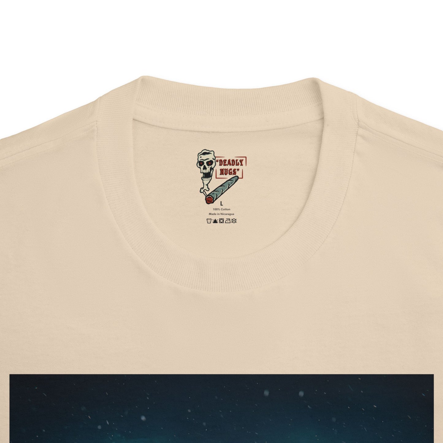 Midnight Exotics / Premium Unisex Graphic Tee Aesthetic Print Ghost Skull Lamborghini 420 / DEADLY NUGS