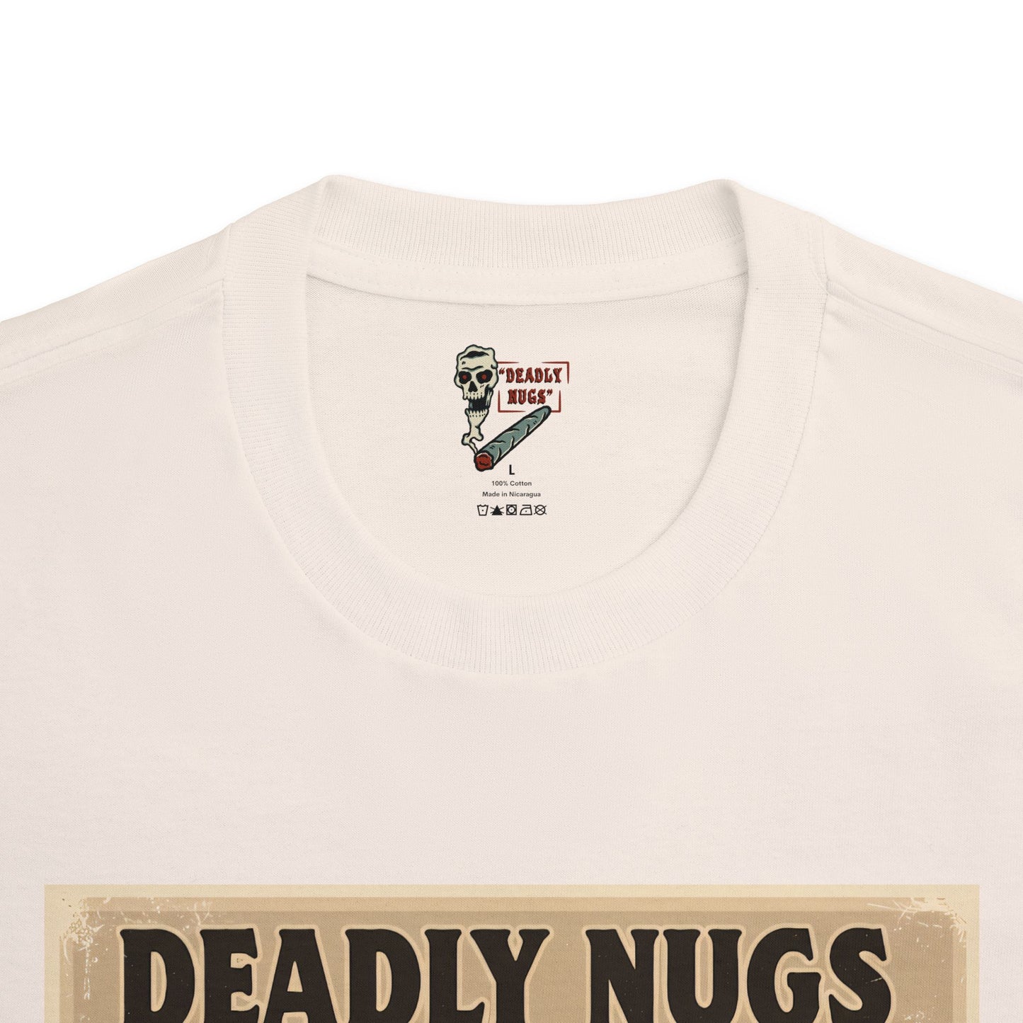 Rest In Peace / Premium Unisex Graphic Tee Aesthetic Print Skeleton 420 Streetwear / DEADLY NUGS