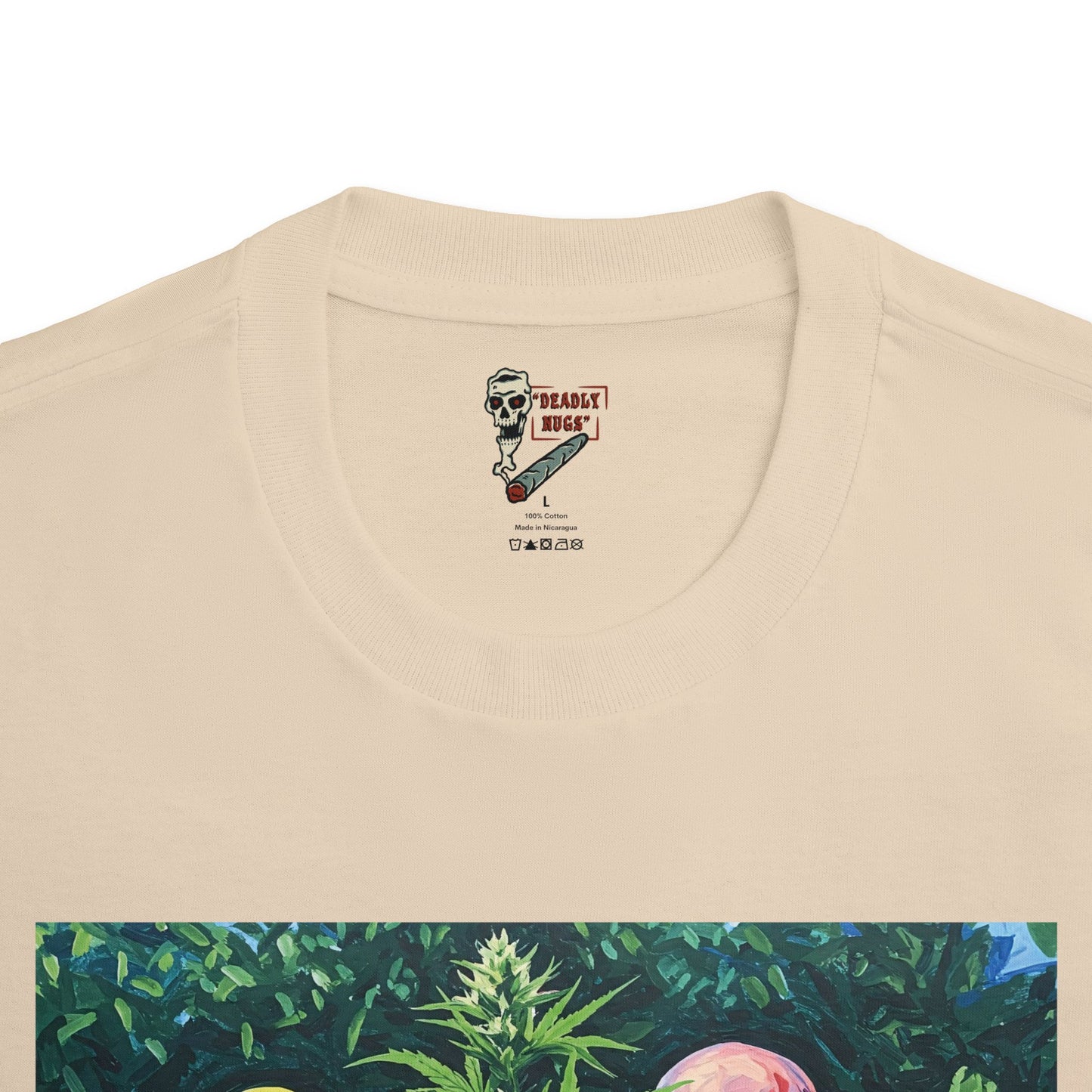 Herbs Poolside / Skulls Cannabis Colas Graphic Tee / Modern Pop Art Hockney Painting / 420 Underground Stoner Streetwear / DEADLY NUGS