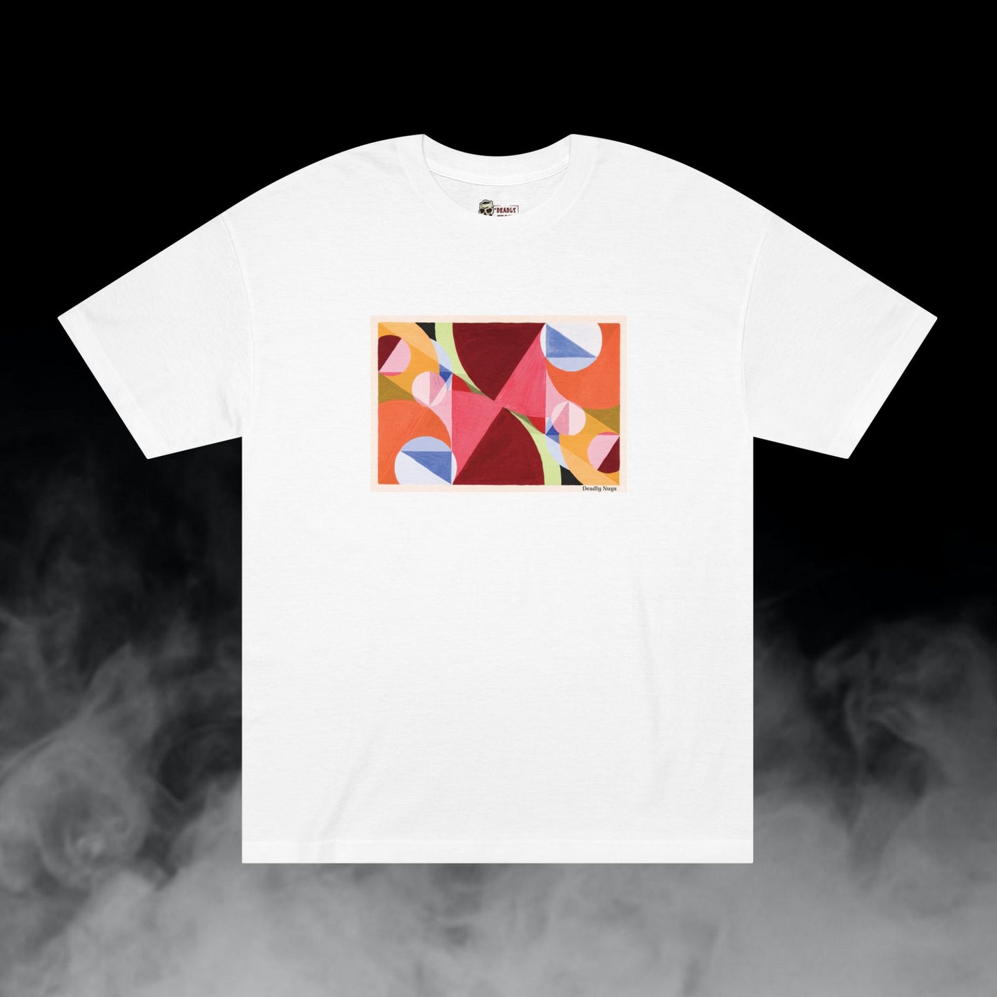 Dialed In / Geometric Art Graphic Tee / Abstract Art Style / 420 Underground Stoner Streetwear / DEADLY NUGS