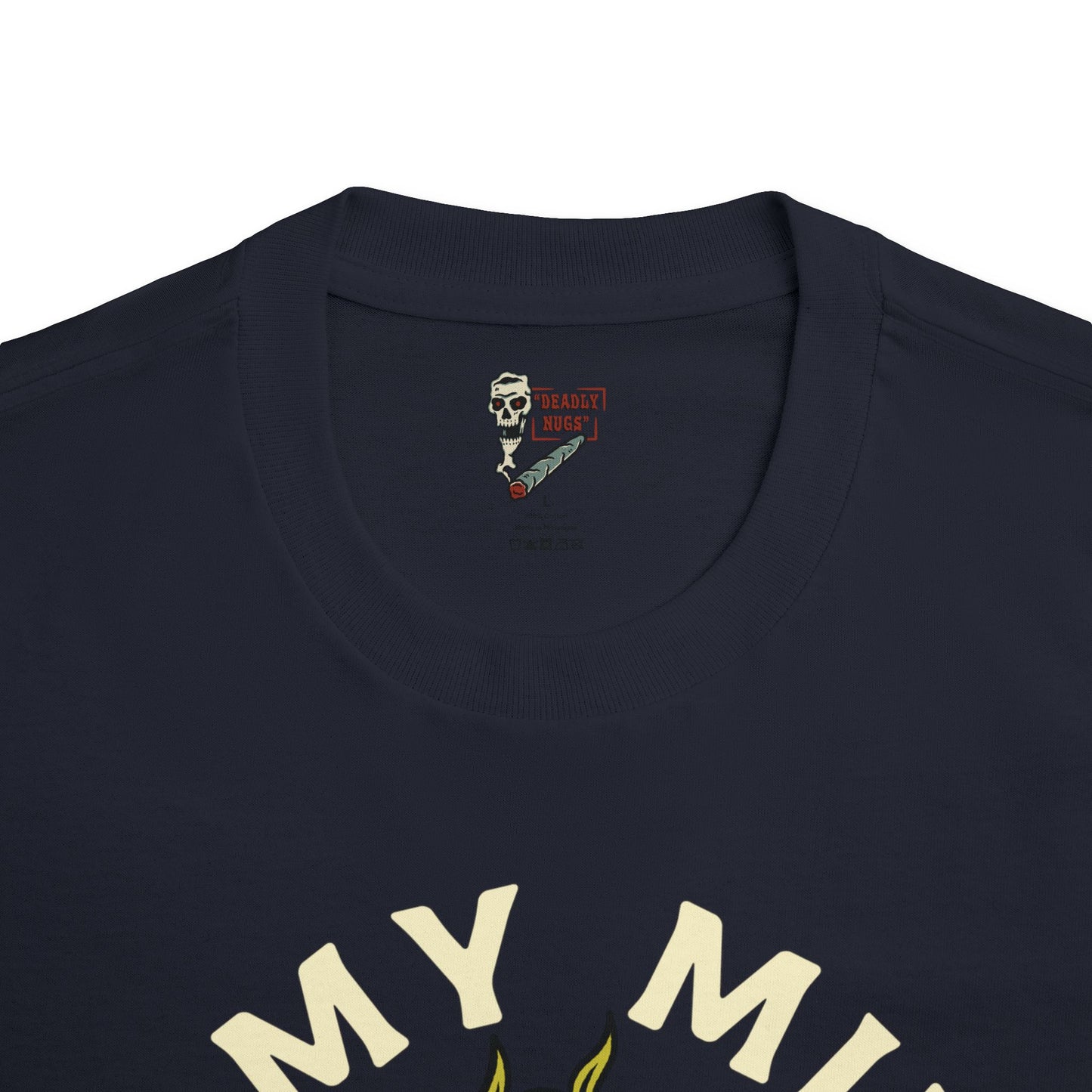 In My Mind / Premium Unisex Graphic Tee Aesthetic Print Skull 420 Streetwear / DEADLY NUGS