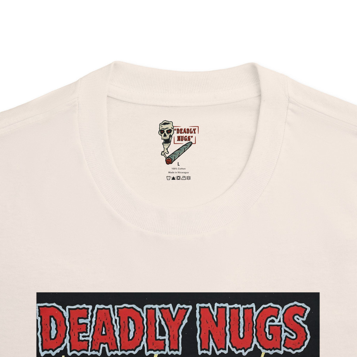 Grave Danger! / Vintage Pulp Horror Comic Art Tee / 420 Underground Stoner Culture / DEADLY NUGS