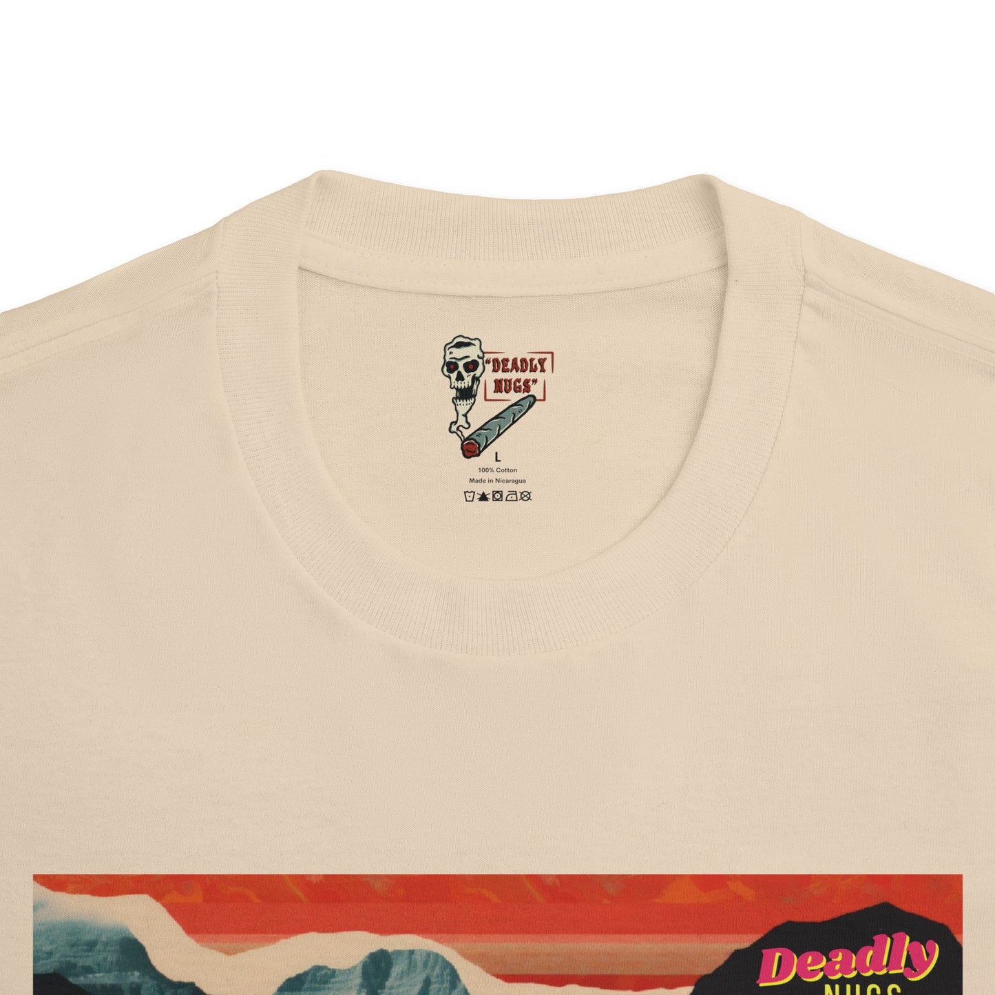 Road Traveler T-Shirt DEADLY NUGS Aesthetic Print Unisex Graphic Tee