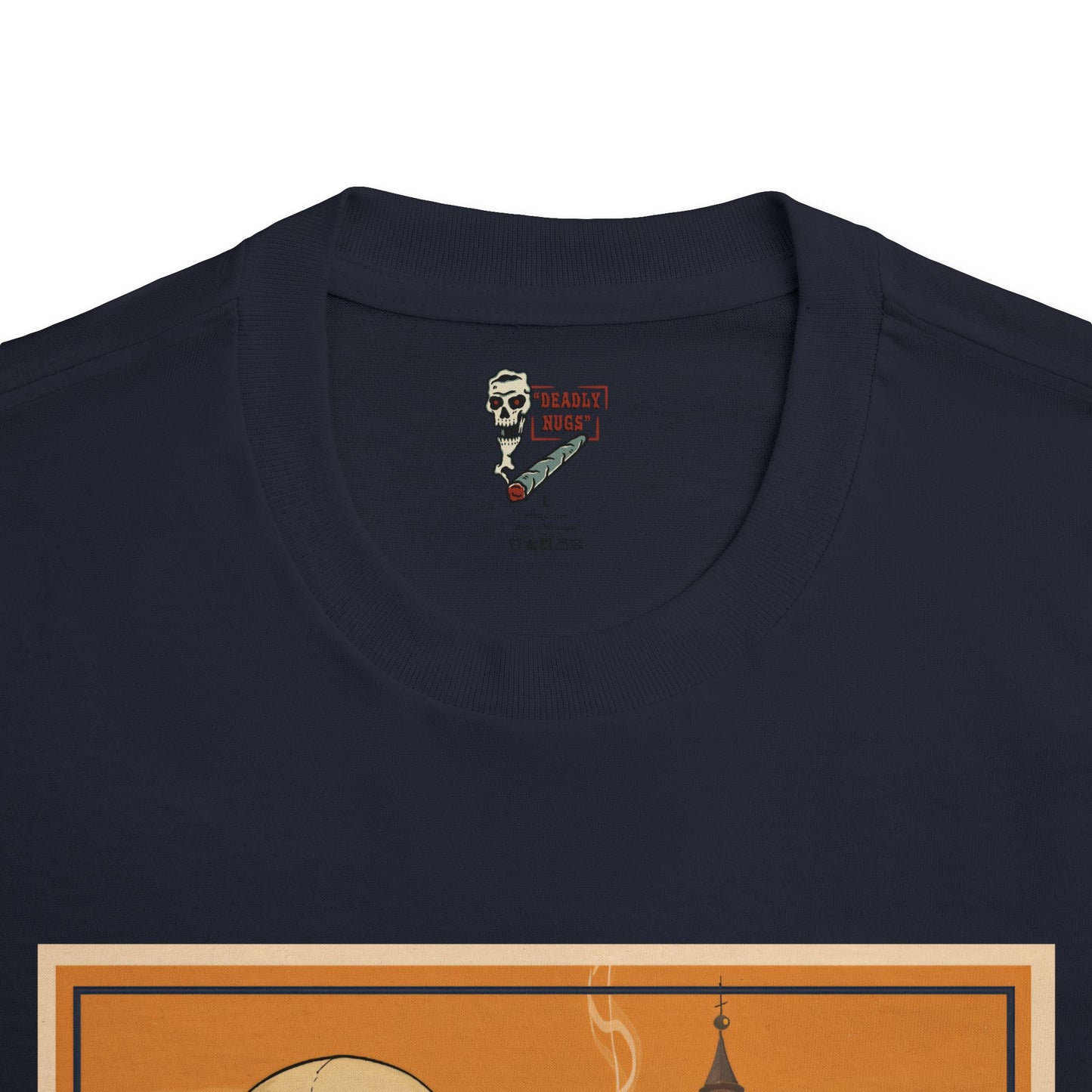 Madrid / Premium Unisex Graphic Tee Aesthetic Print Skeleton 420 Streetwear / DEADLY NUGS