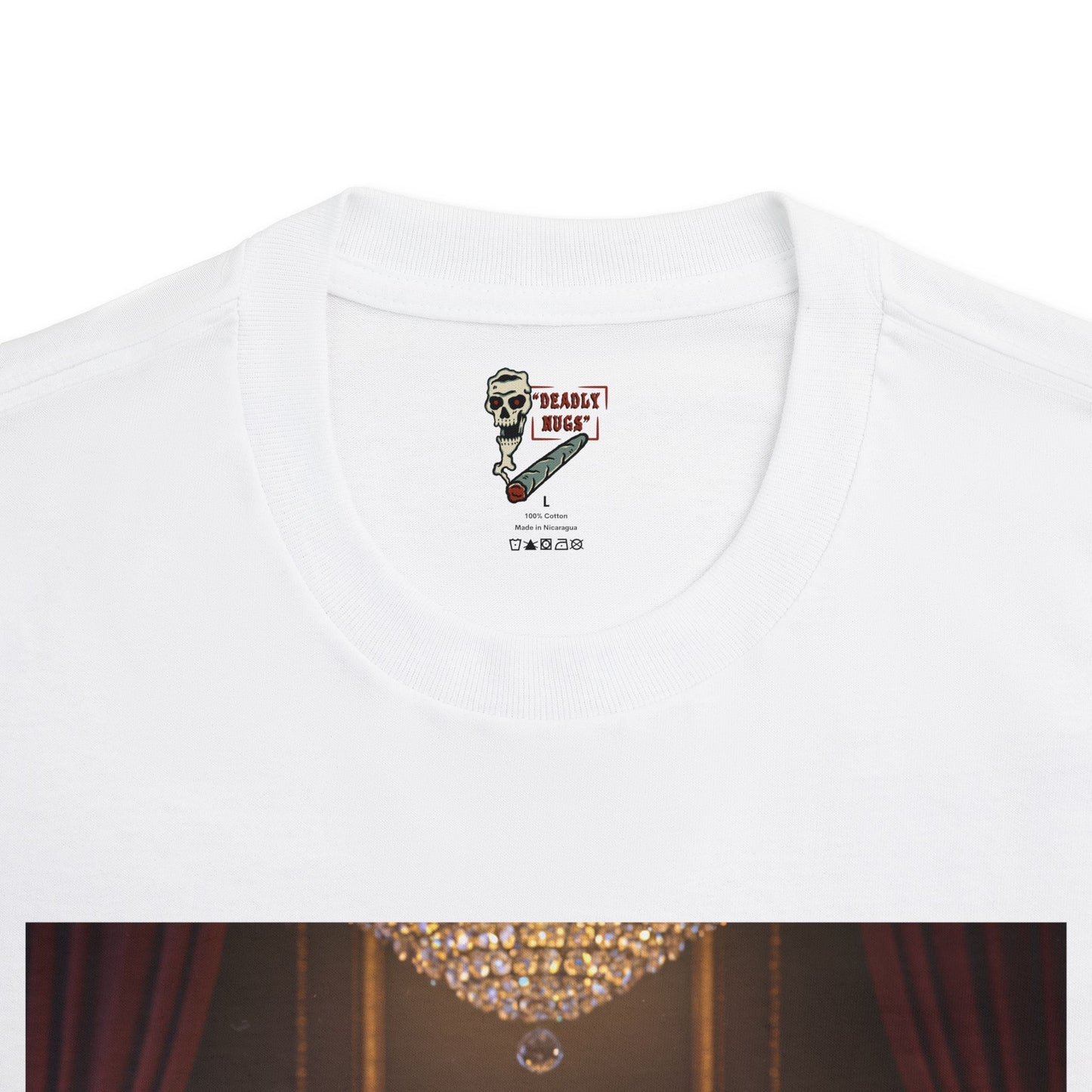 Iced Out Luxury T-Shirt DEADLY NUGS Aesthetic Print Unisex Graphic Tee