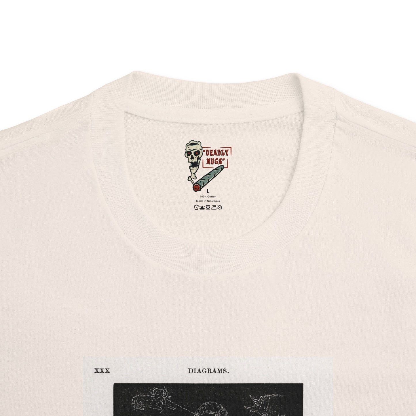 Kadmon Adam T-Shirt DEADLY NUGS Aesthetic Print Unisex Graphic Tee