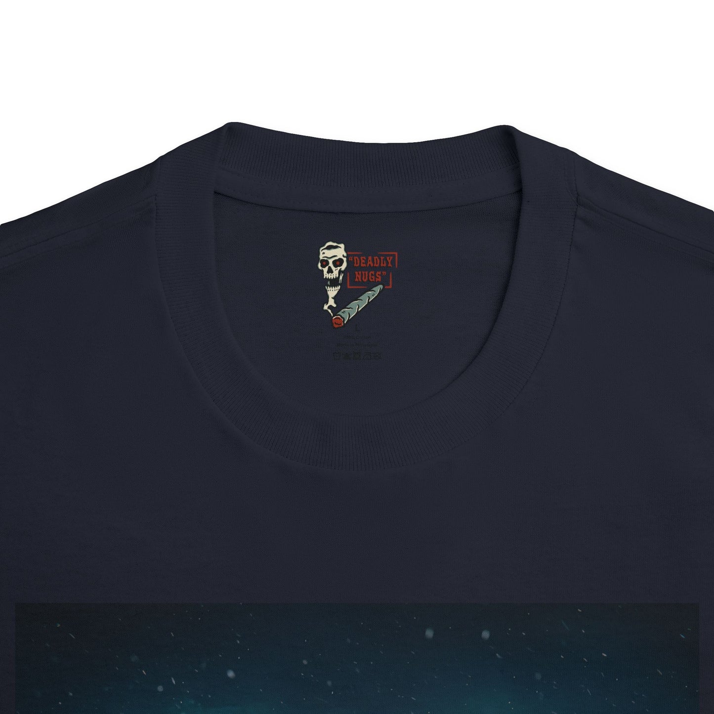 Midnight Exotics / Premium Unisex Graphic Tee Aesthetic Print Ghost Skull Lamborghini 420 / DEADLY NUGS