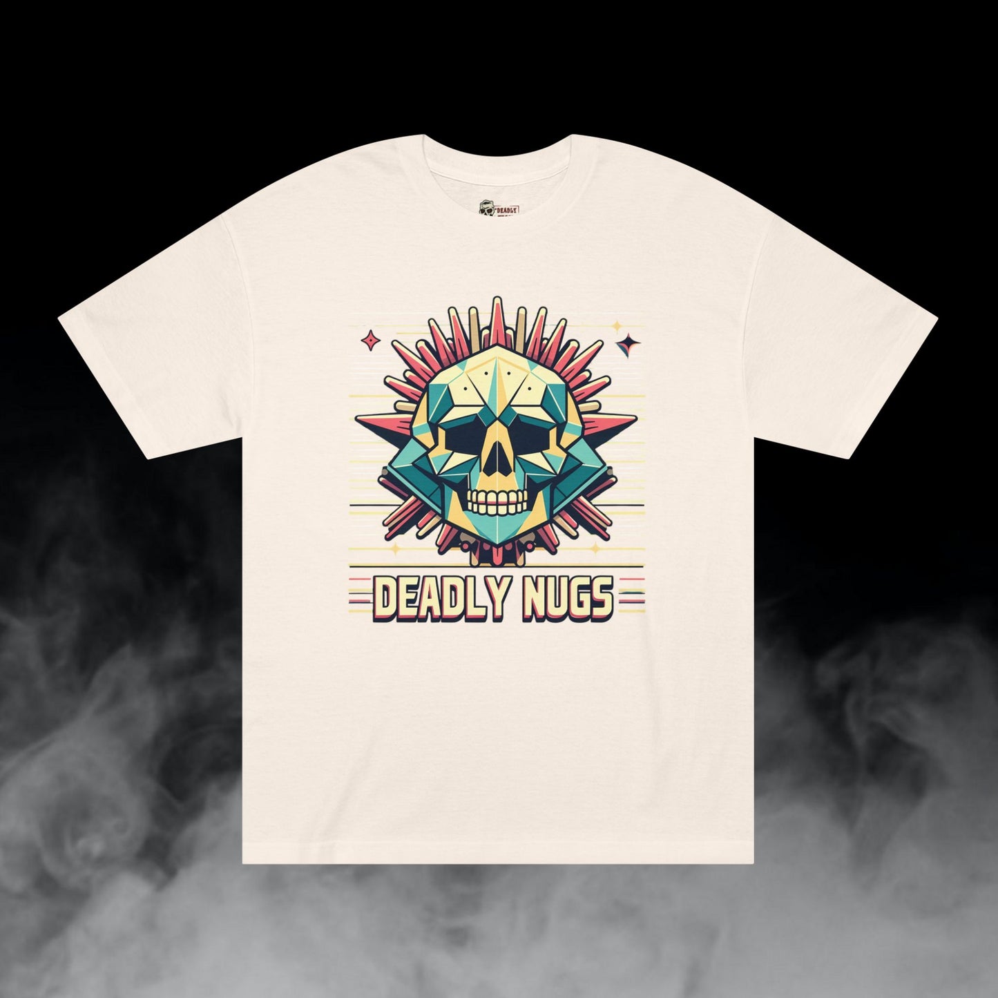 Vectors of Mind / Premium Unisex Graphic Tee Aesthetic Print Skull Art Streetwear / DEADLY NUGS