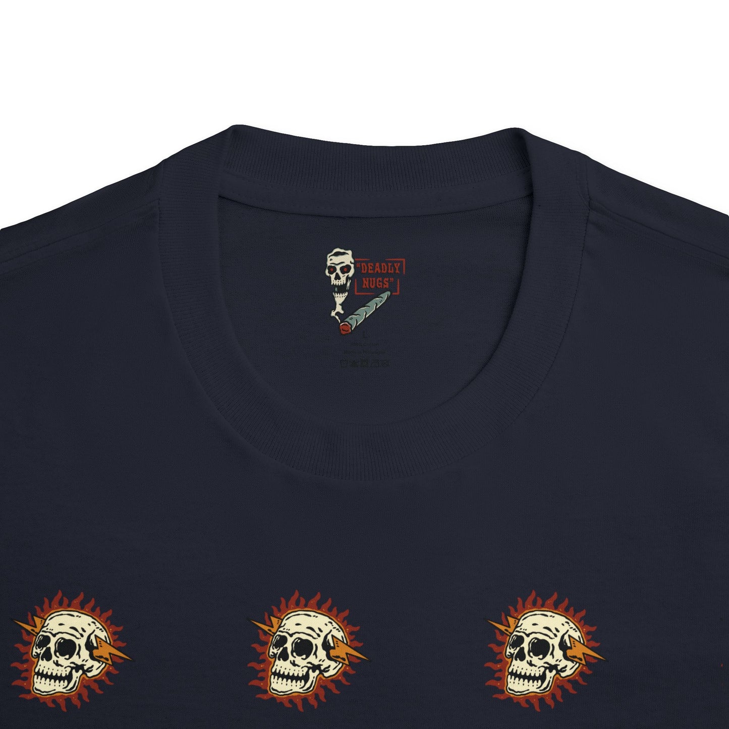 Stryker Pattern / Premium Unisex Graphic Tee Aesthetic Print Skull 420 Streetwear / DEADLY NUGS