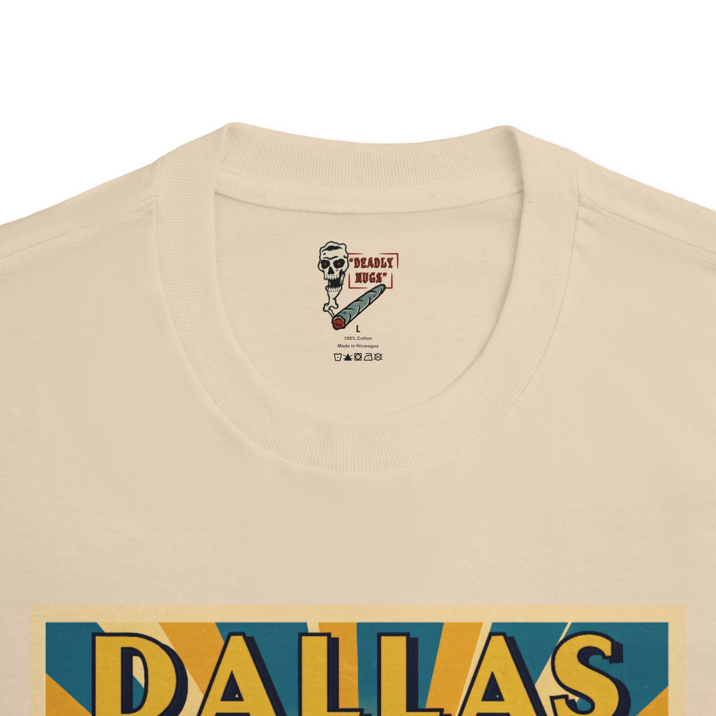 Dallas Dallas T-Shirt DEADLY NUGS Aesthetic Print Unisex Graphic Tee