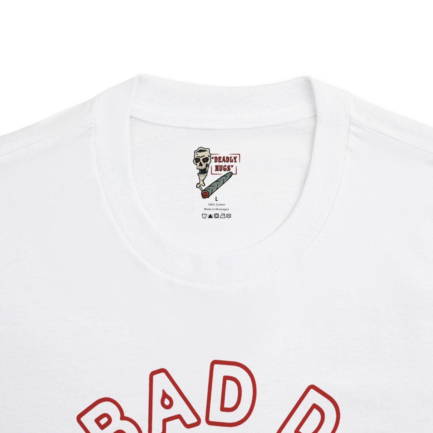 No Bad Days Club / Premium Unisex Graphic Tee Aesthetic Print Skull Art 420 / DEADLY NUGS