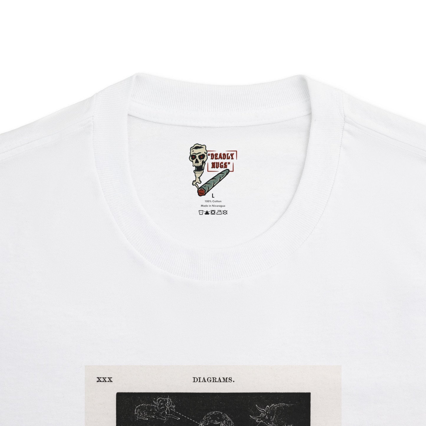 Kadmon Adam T-Shirt DEADLY NUGS Aesthetic Print Unisex Graphic Tee