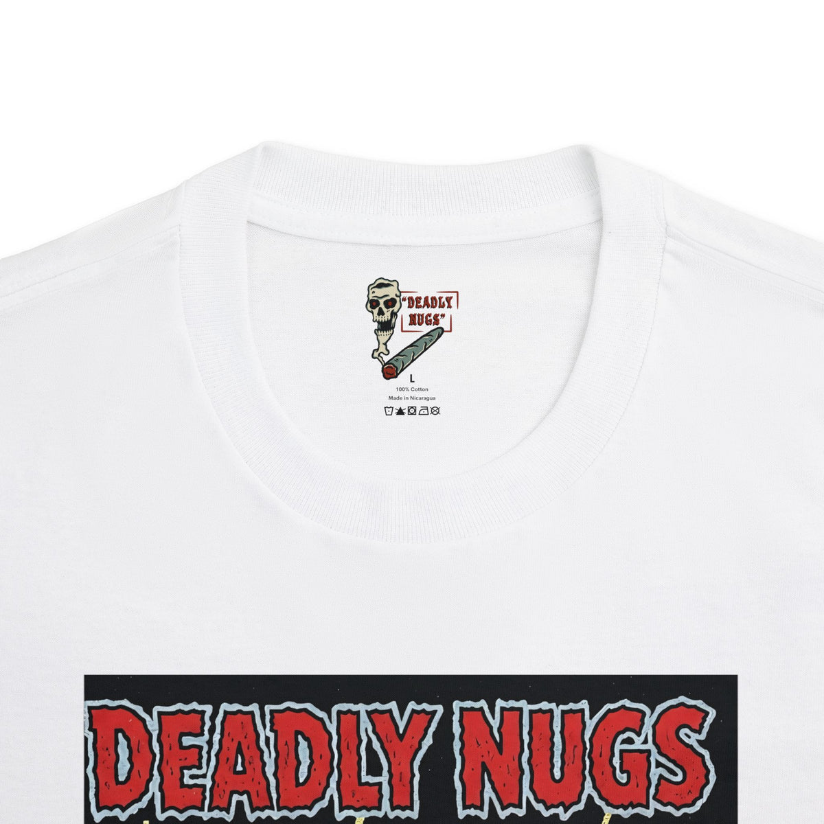 Grave Danger! / Vintage Pulp Horror Comic Art Tee / 420 Underground Stoner Culture / DEADLY NUGS