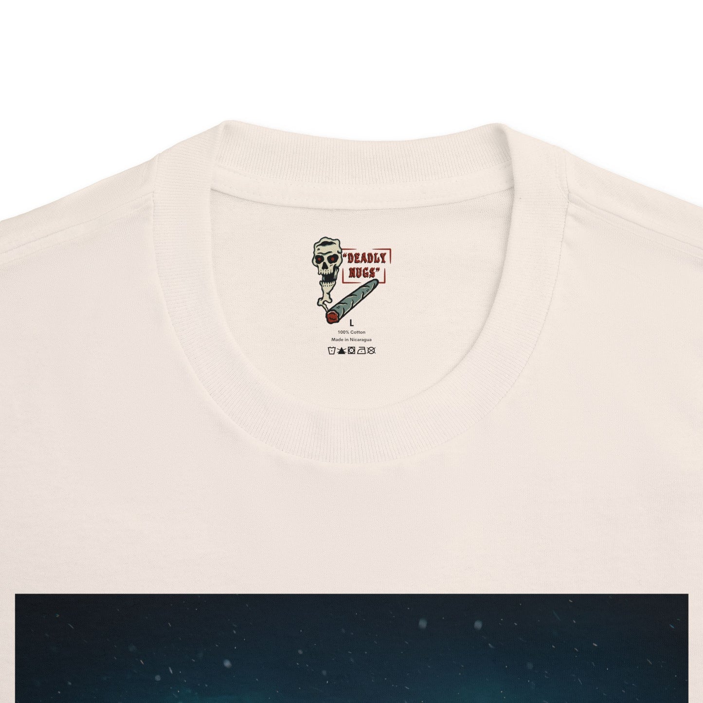 Midnight Exotics / Premium Unisex Graphic Tee Aesthetic Print Ghost Skull Lamborghini 420 / DEADLY NUGS