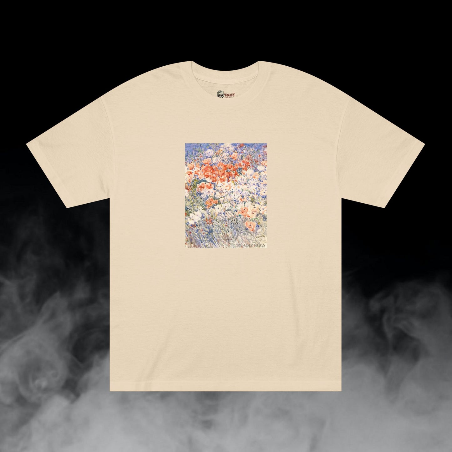 Inner Revival / Flower Painting Graphic Tee / Vintage Classic Floral Art Style / 420 Underground Stoner Streetwear / DEADLY NUGS