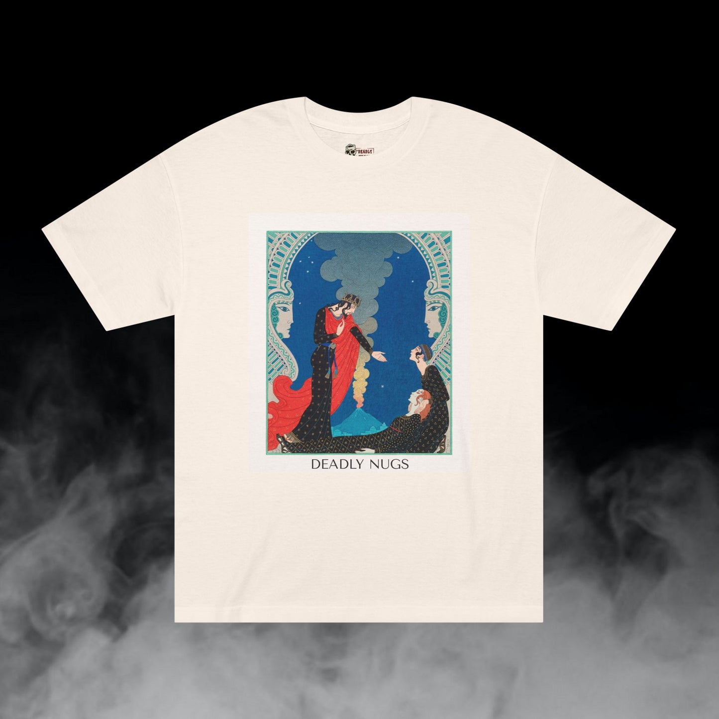 She's Hella High / Chronic make you pass out Graphic Tee / Classic Vintage Art Style / 420 Underground Stoner Streetwear / DEADLY NUGS
