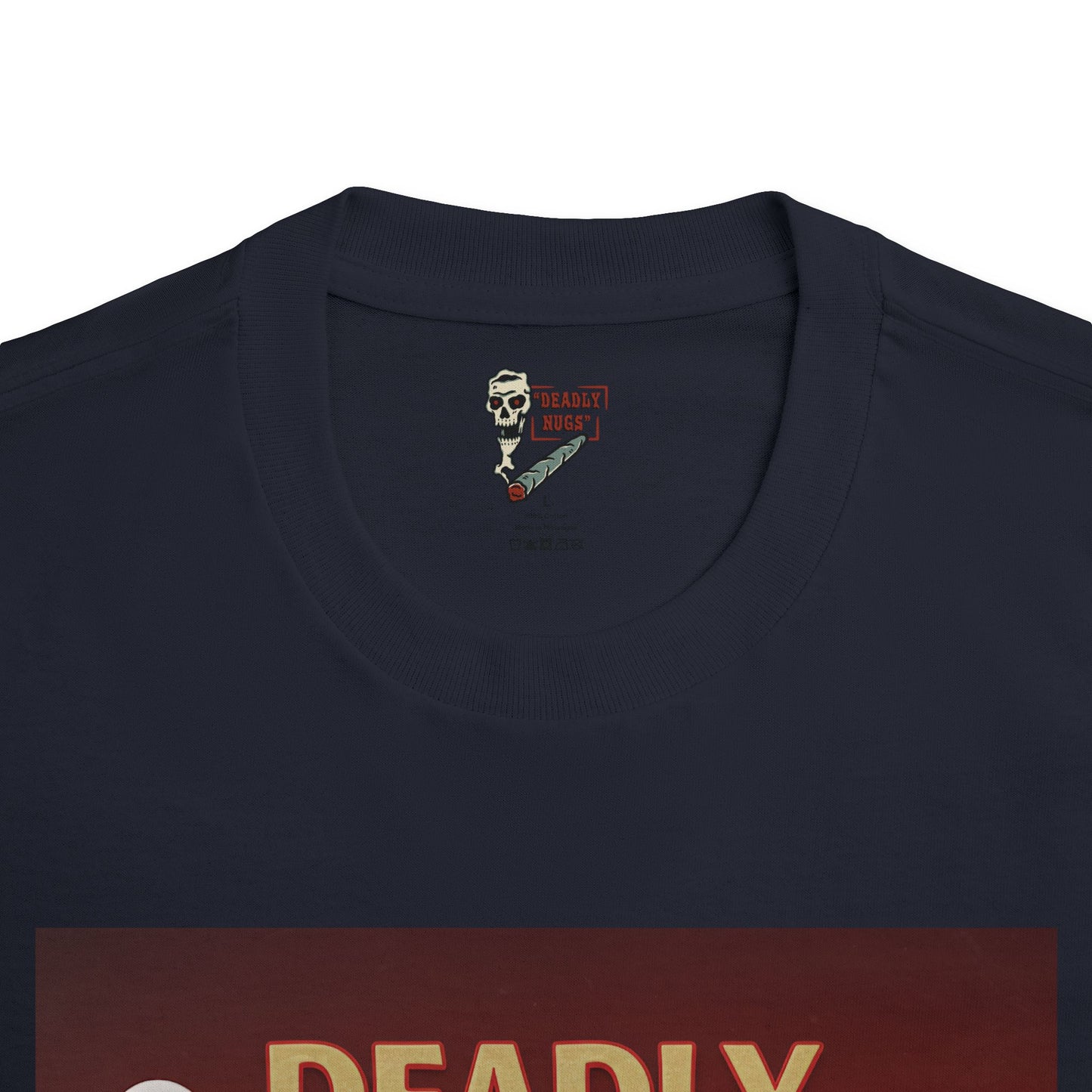 Rowdy Bunch / Bud Characters Ghosts Skeleton Graphic Tee / Hyper-Realistic Toy Model Art / 420 Underground Stoner Streetwear / DEADLY NUGS