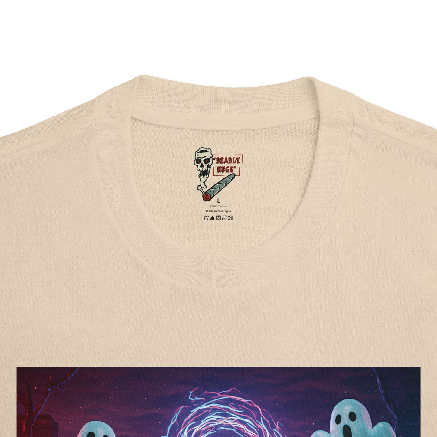 Open Portals T-Shirt DEADLY NUGS Aesthetic Print Unisex Graphic Tee
