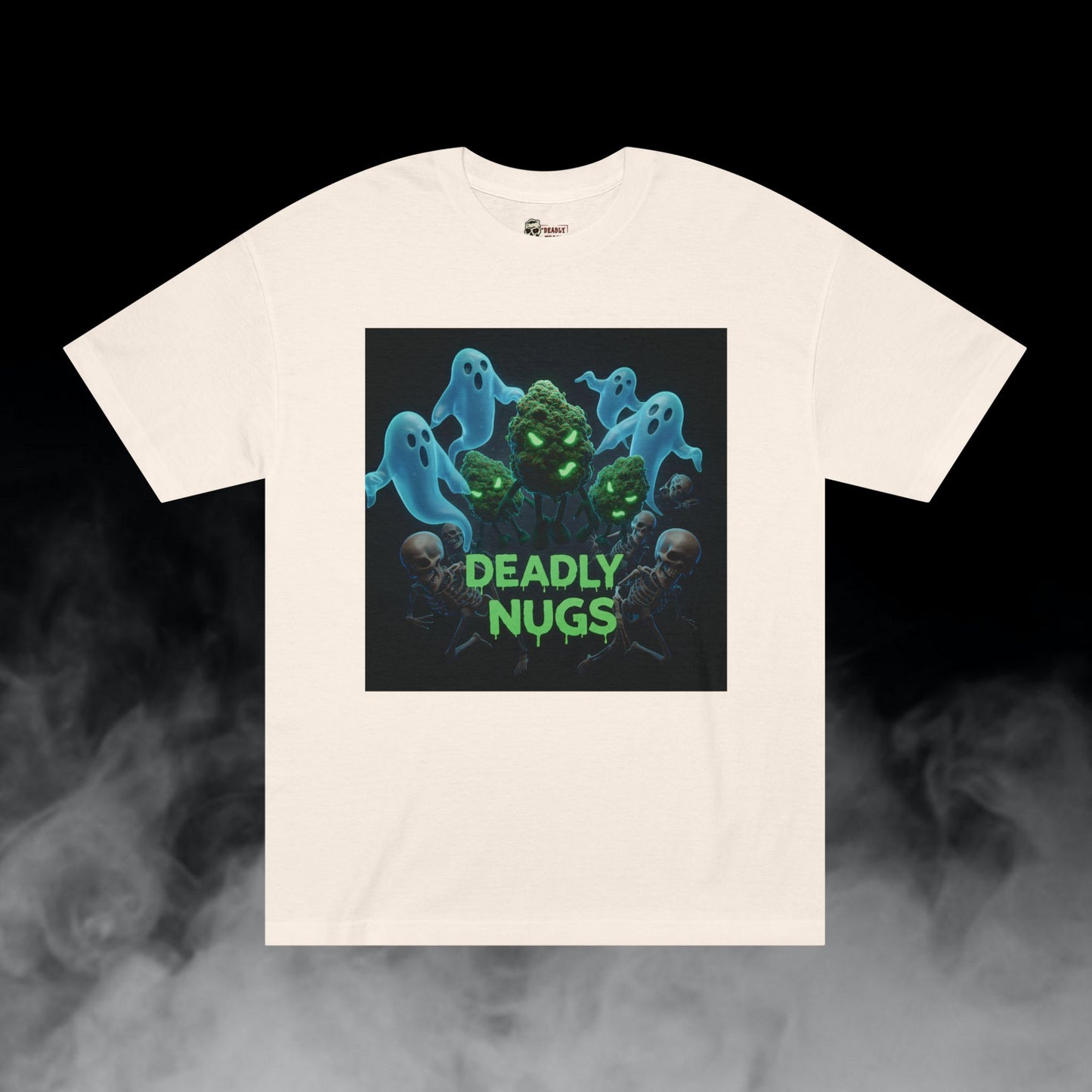 Mean Green T-Shirt DEADLY NUGS Aesthetic Print Unisex Graphic Tee
