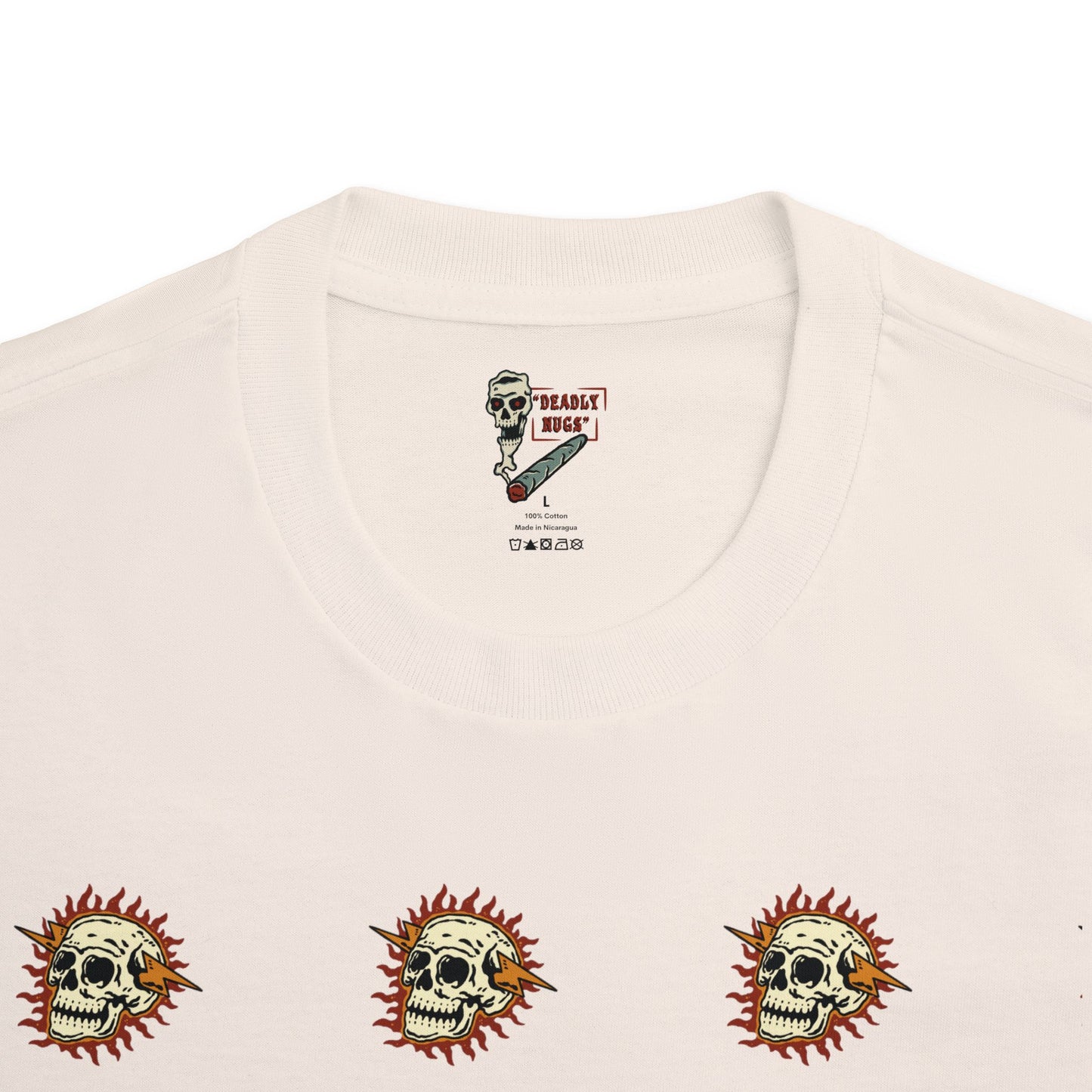 Stryker Pattern / Premium Unisex Graphic Tee Aesthetic Print Skull 420 Streetwear / DEADLY NUGS