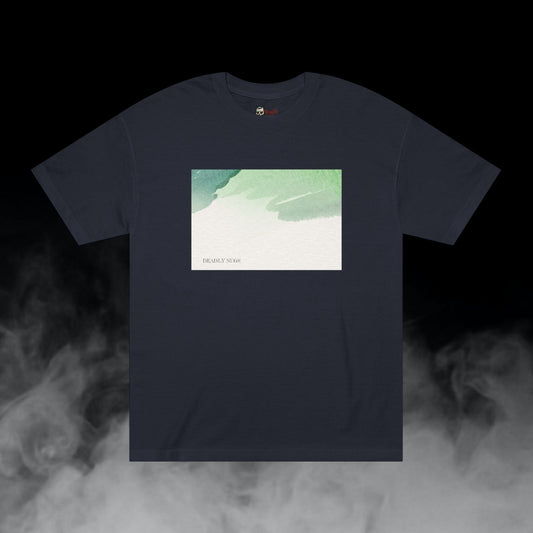 Cool Green / Soothing Color Palette Paint Graphic Tee / Contemporary Painting Art Style / 420 Underground Stoner Streetwear / DEADLY NUGS