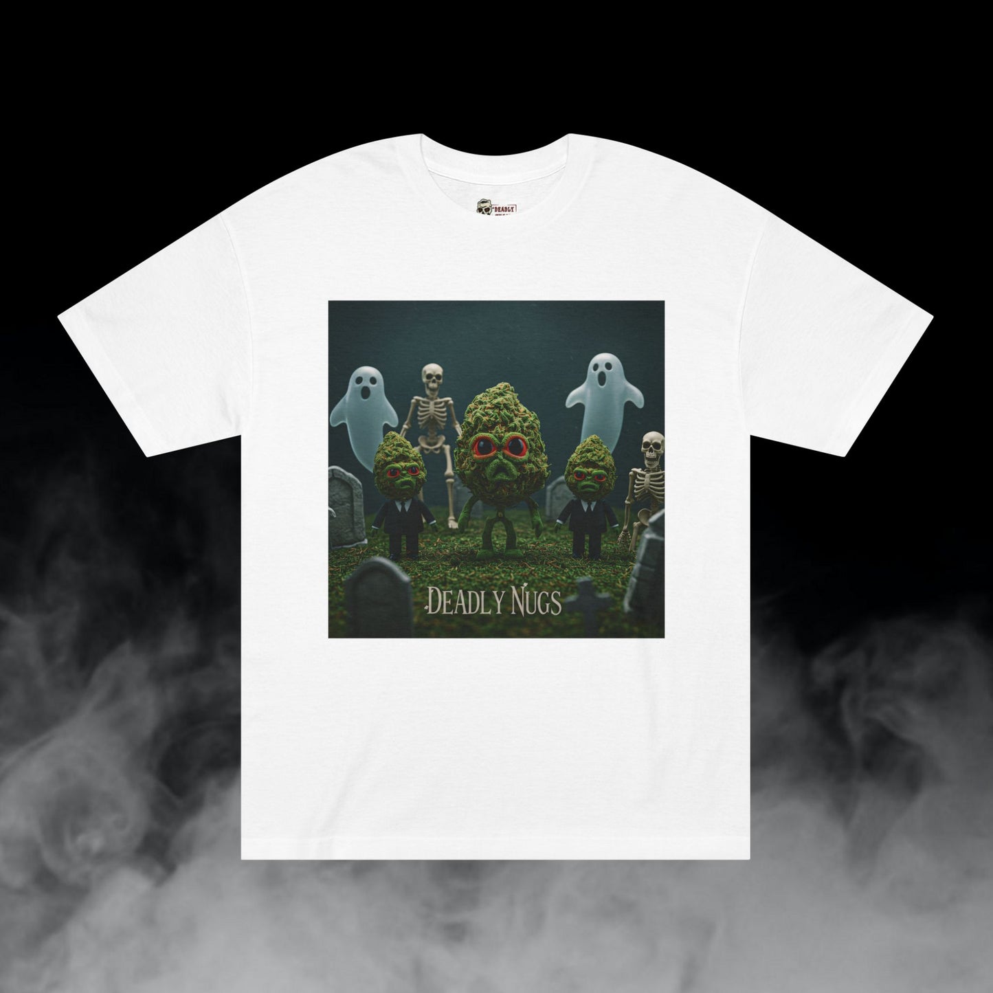 Bruh, I think we're high... T-Shirt DEADLY NUGS Aesthetic Print Unisex Graphic Tee