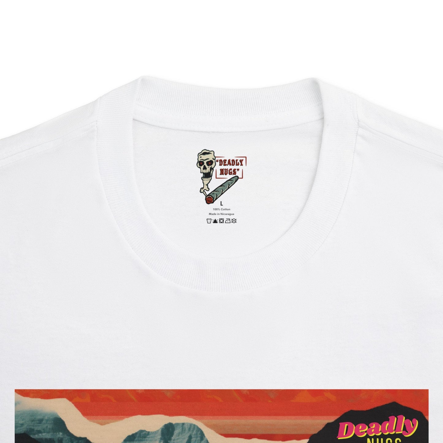 Road Traveler T-Shirt DEADLY NUGS Aesthetic Print Unisex Graphic Tee