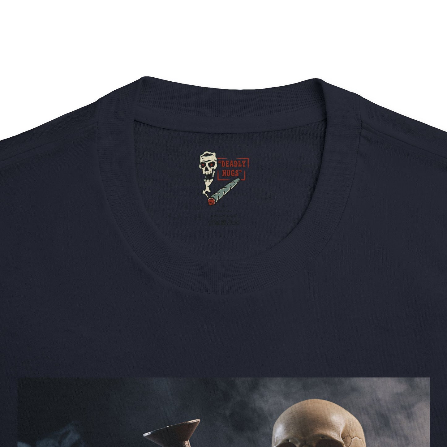 Screw Tape / Skull Smoke Screw Music Graphic Tee / Hyper-Realistic Gritty Trap Art / 420 Underground Stoner Streetwear / DEADLY NUGS